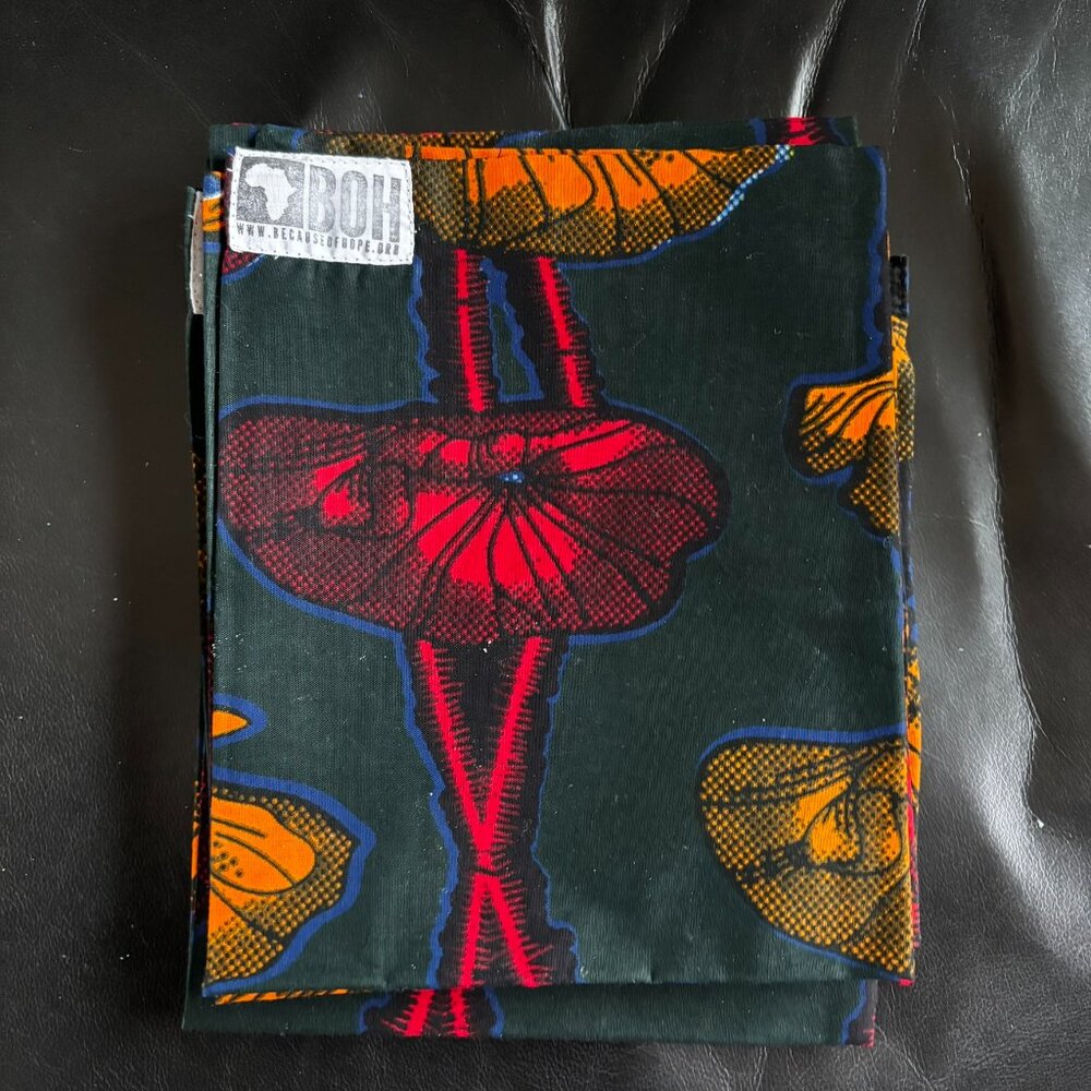 Cloth napkins - four - from Uganda - BOH - Because of Hope - like new